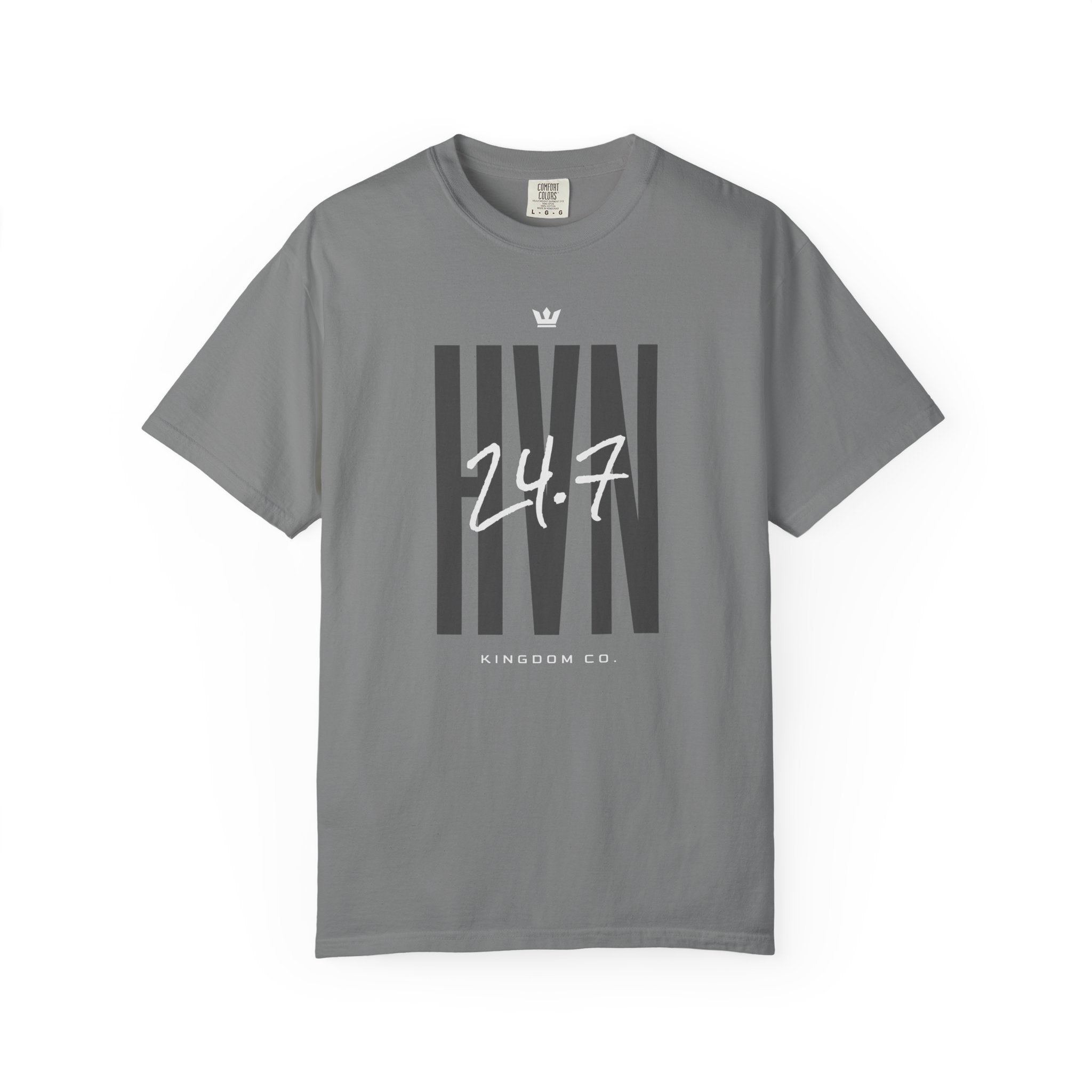 HVN 24.7 Mens Dark Tee