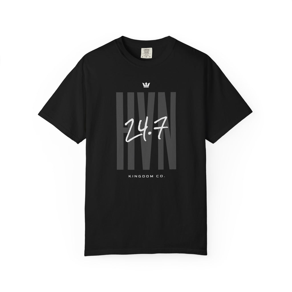 HVN 24.7 Mens Dark Tee