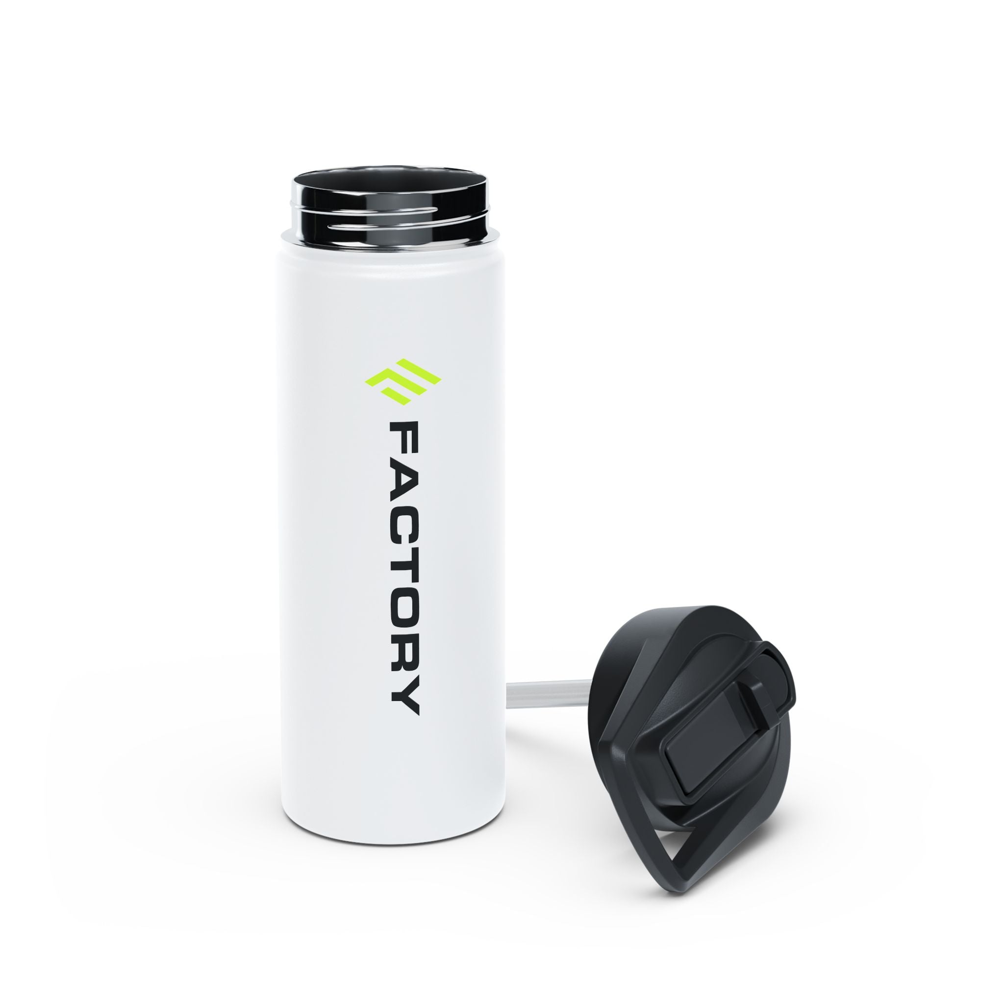 Black Stainless Steel Water Bottle