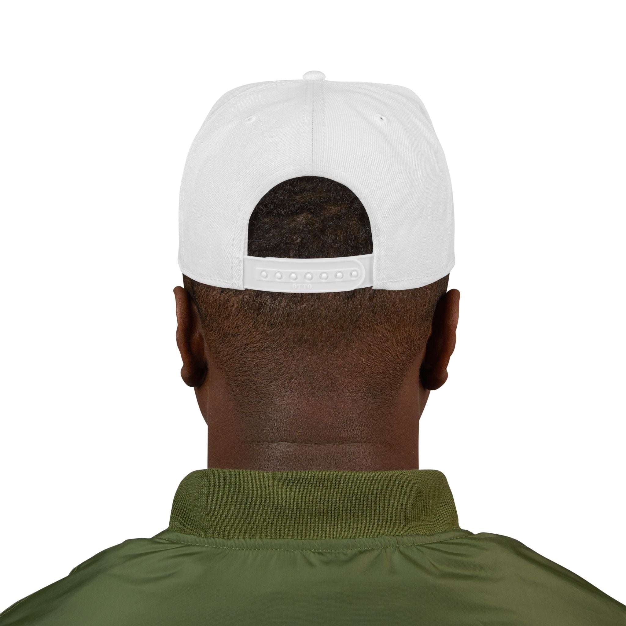 Factory Bold Snapback- White