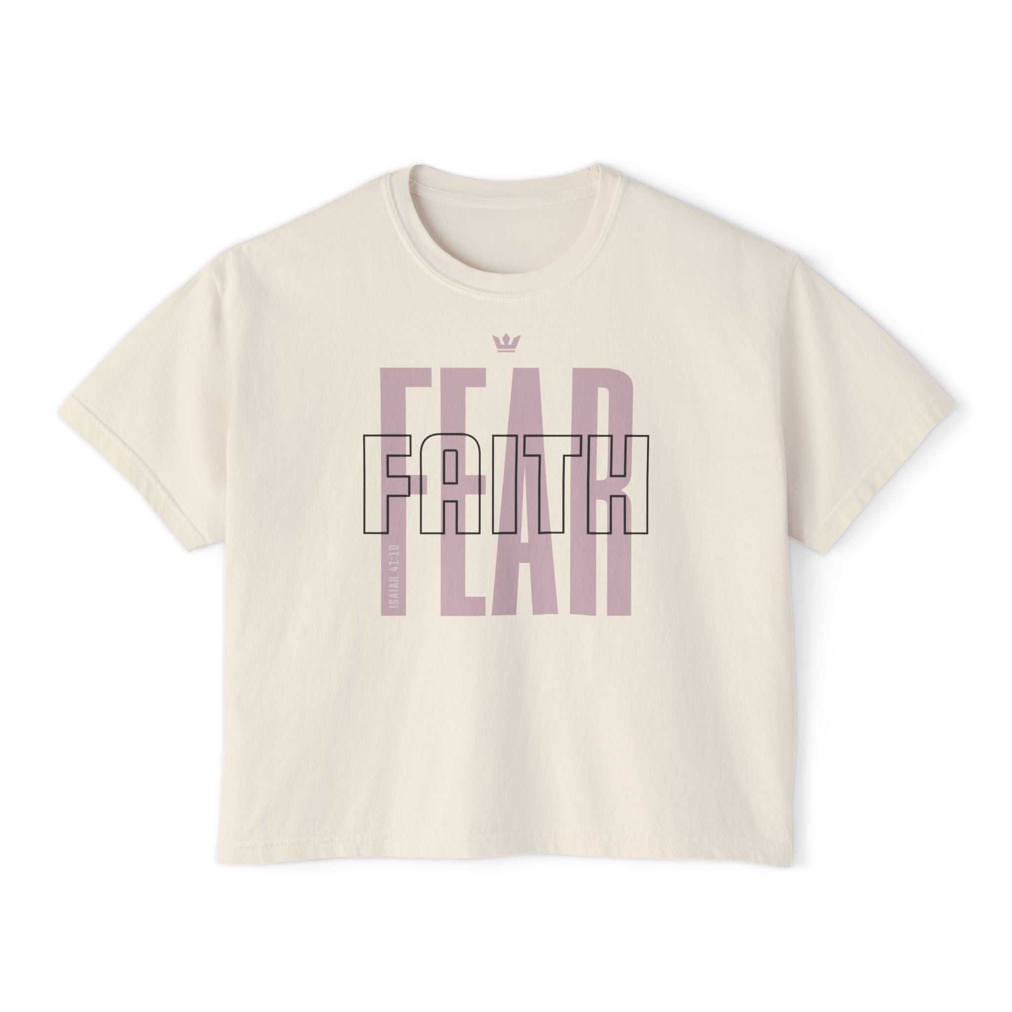 Fearless Faith Women's Boxy Tee