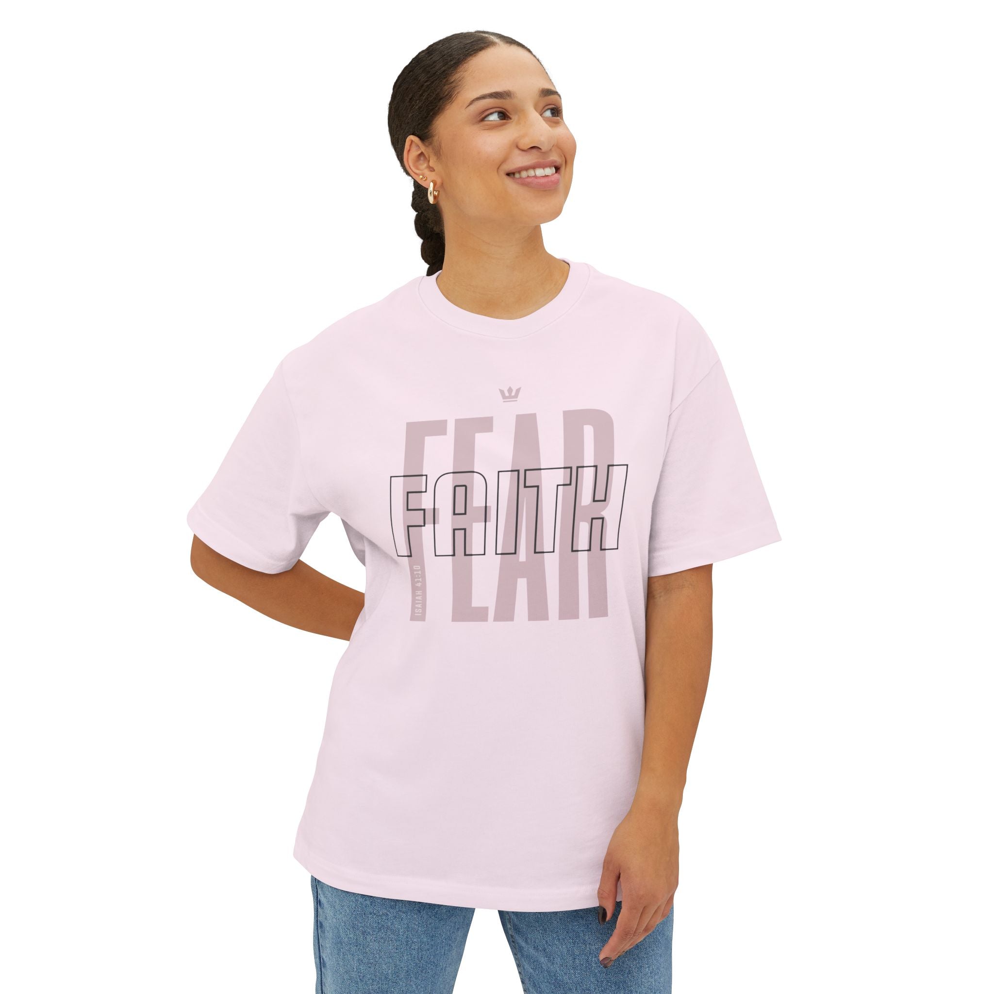 Faith Over Fear Tee-Womens