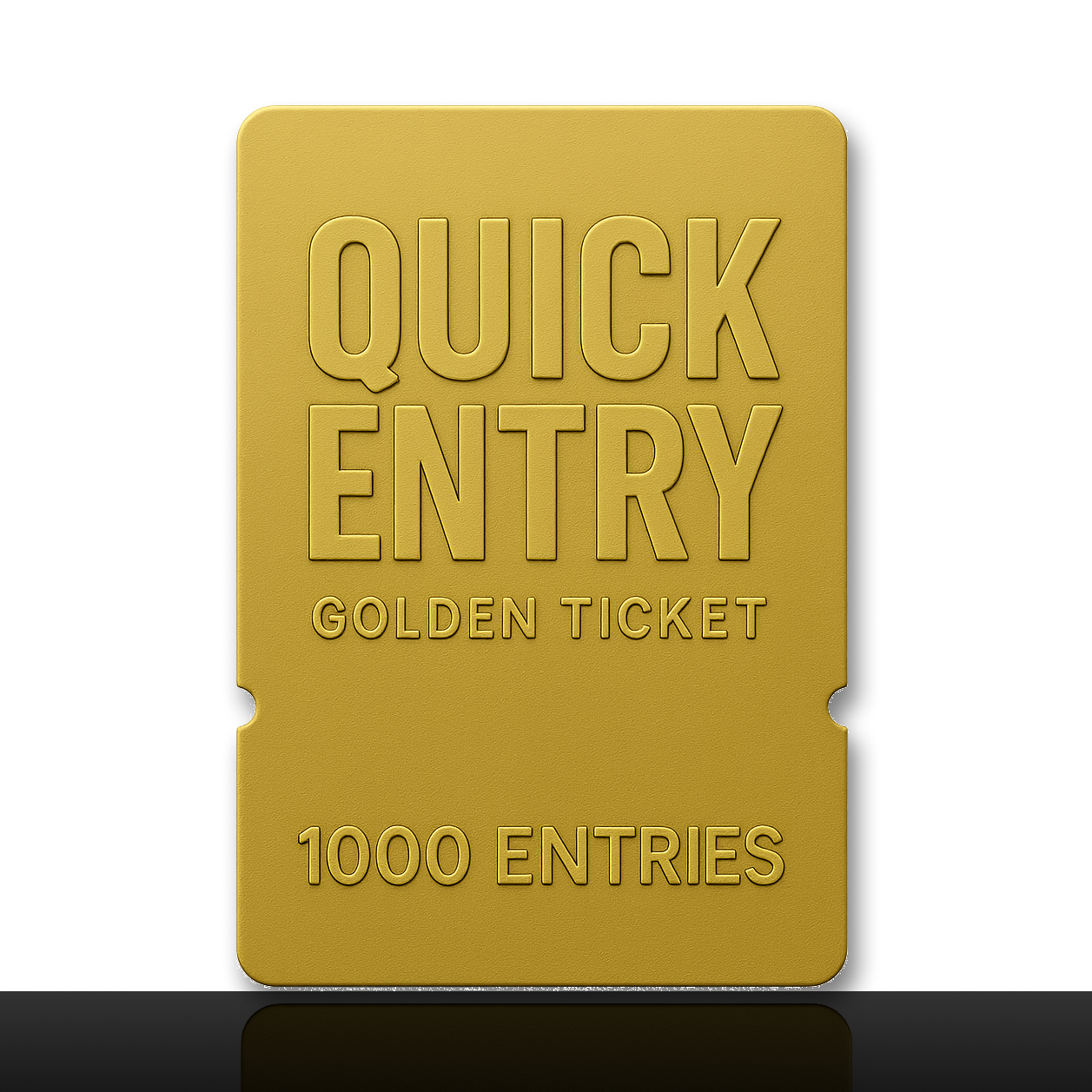 1 Golden Ticket