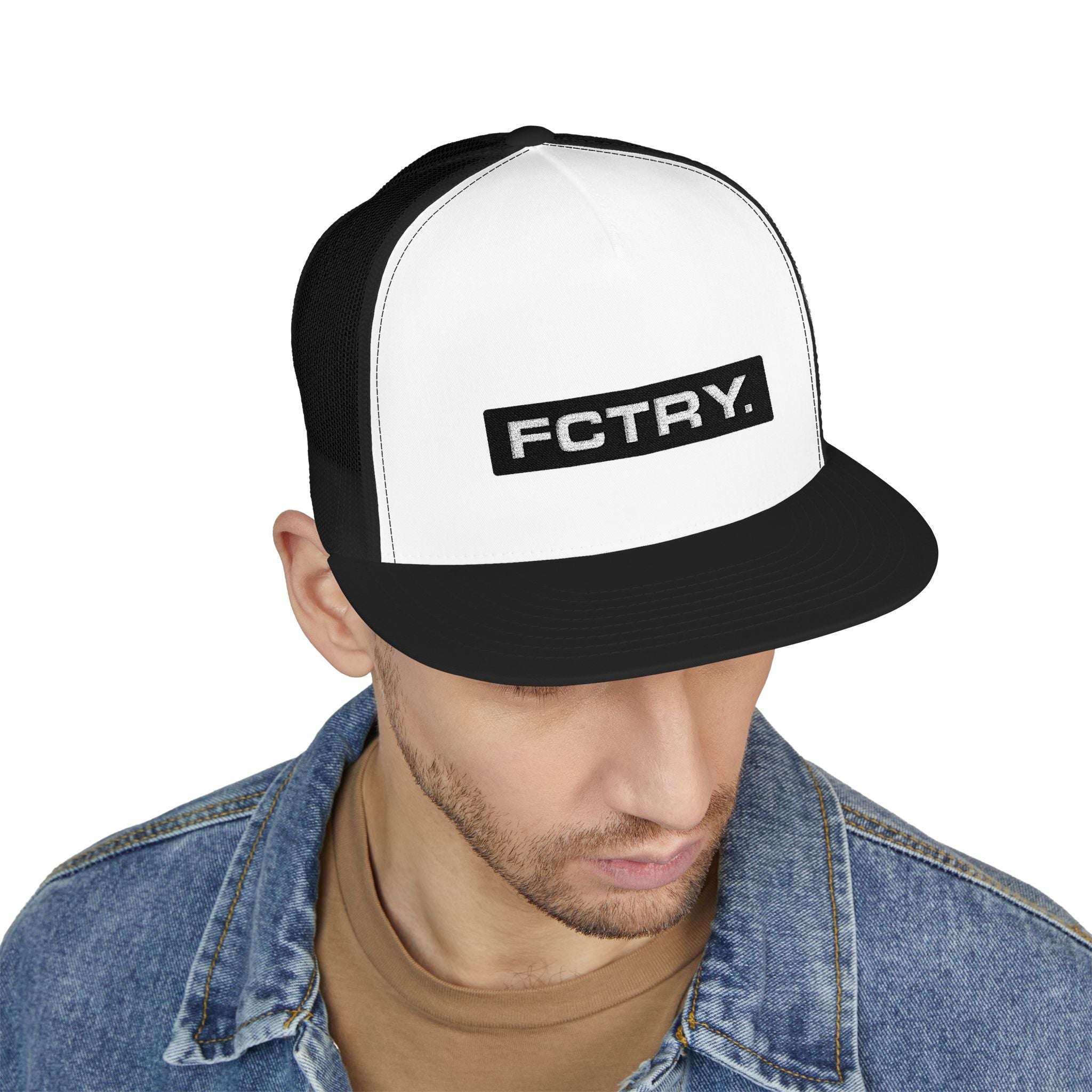 Factory Scripted Trucker Cap