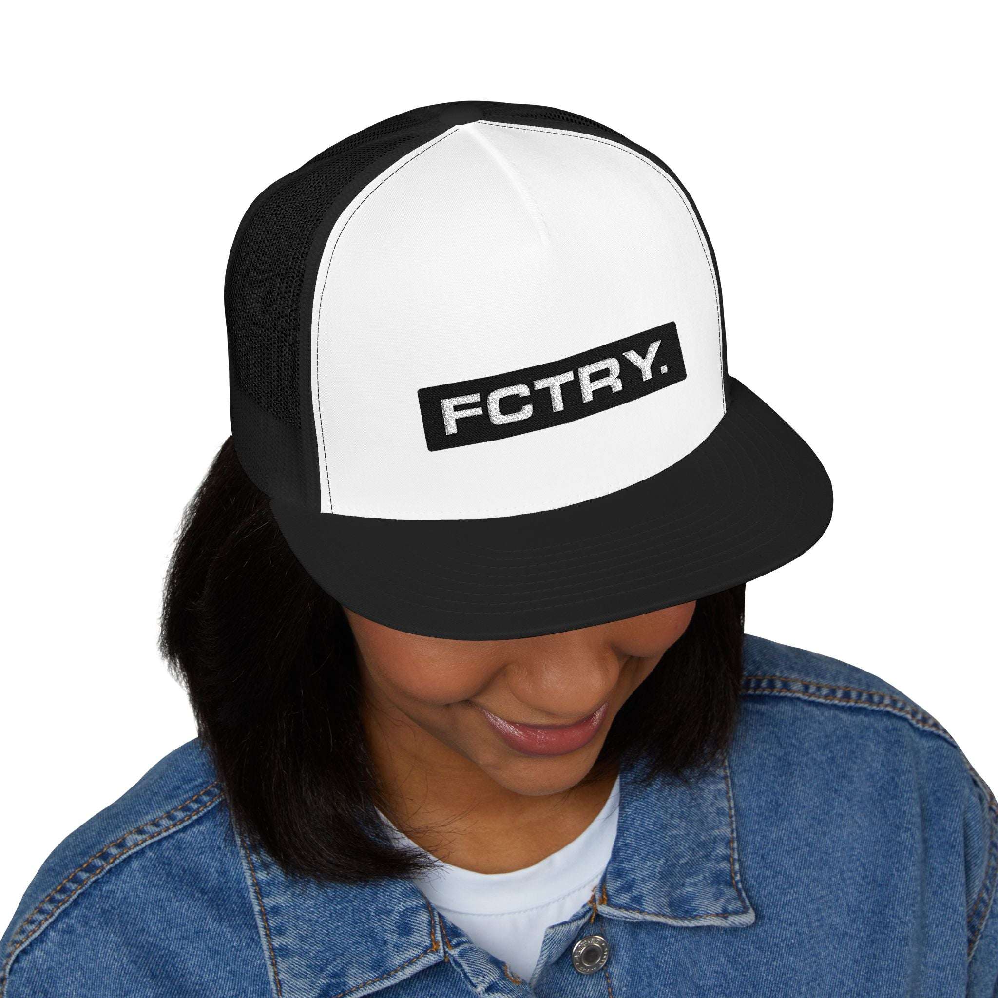 Factory Scripted Trucker Cap