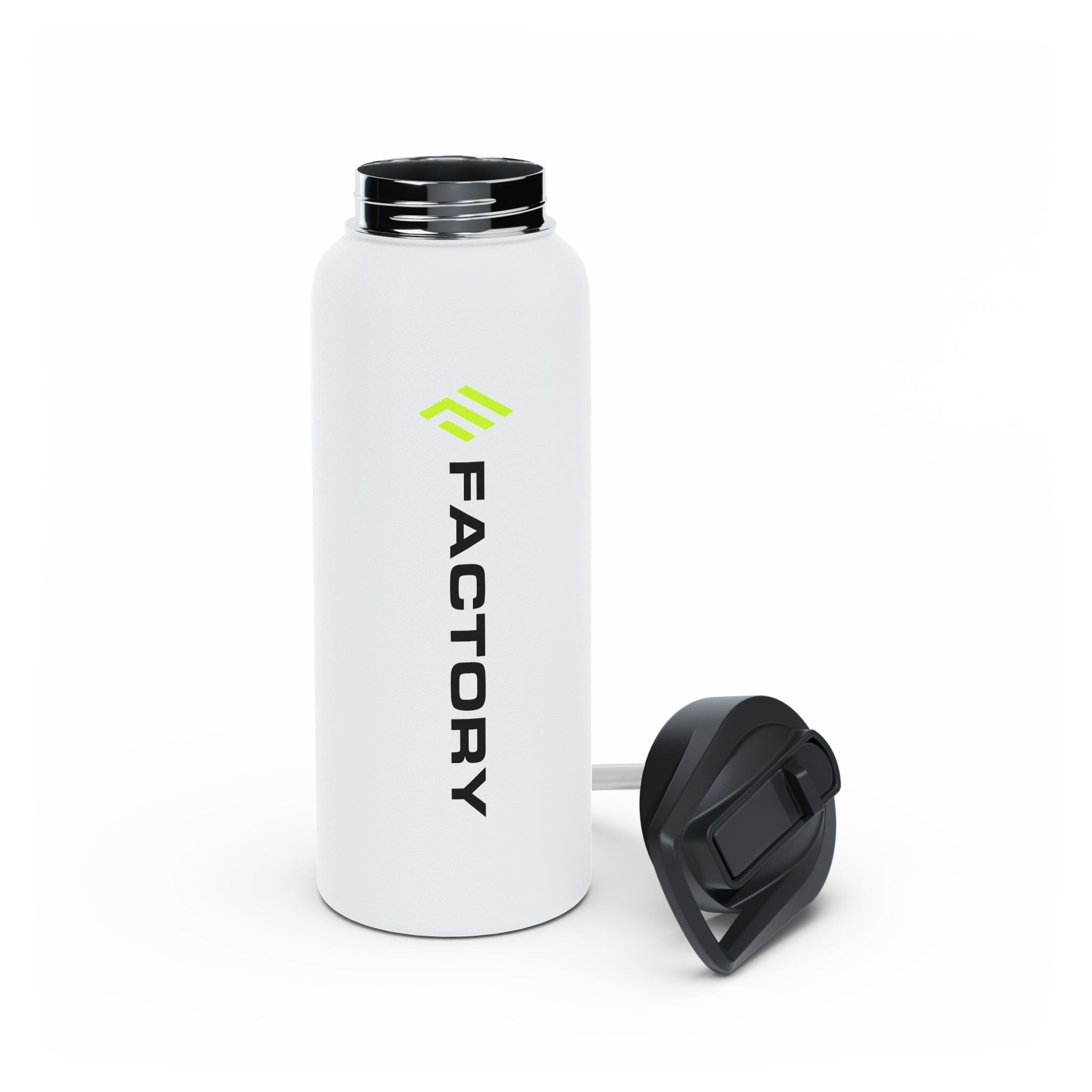 Black Stainless Steel Water Bottle