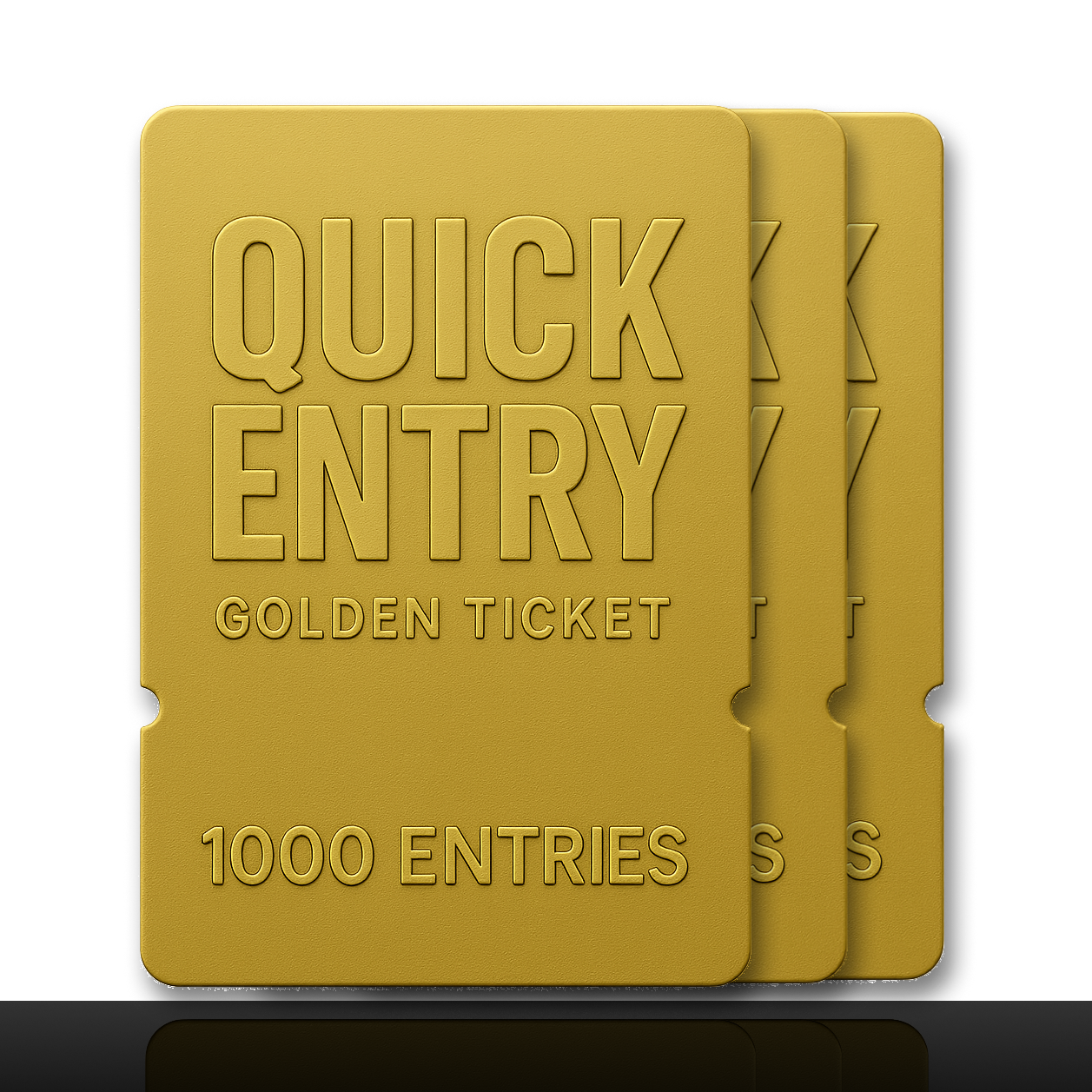 3 Golden Tickets