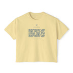 Choose Happiness Women's Boxy Tee