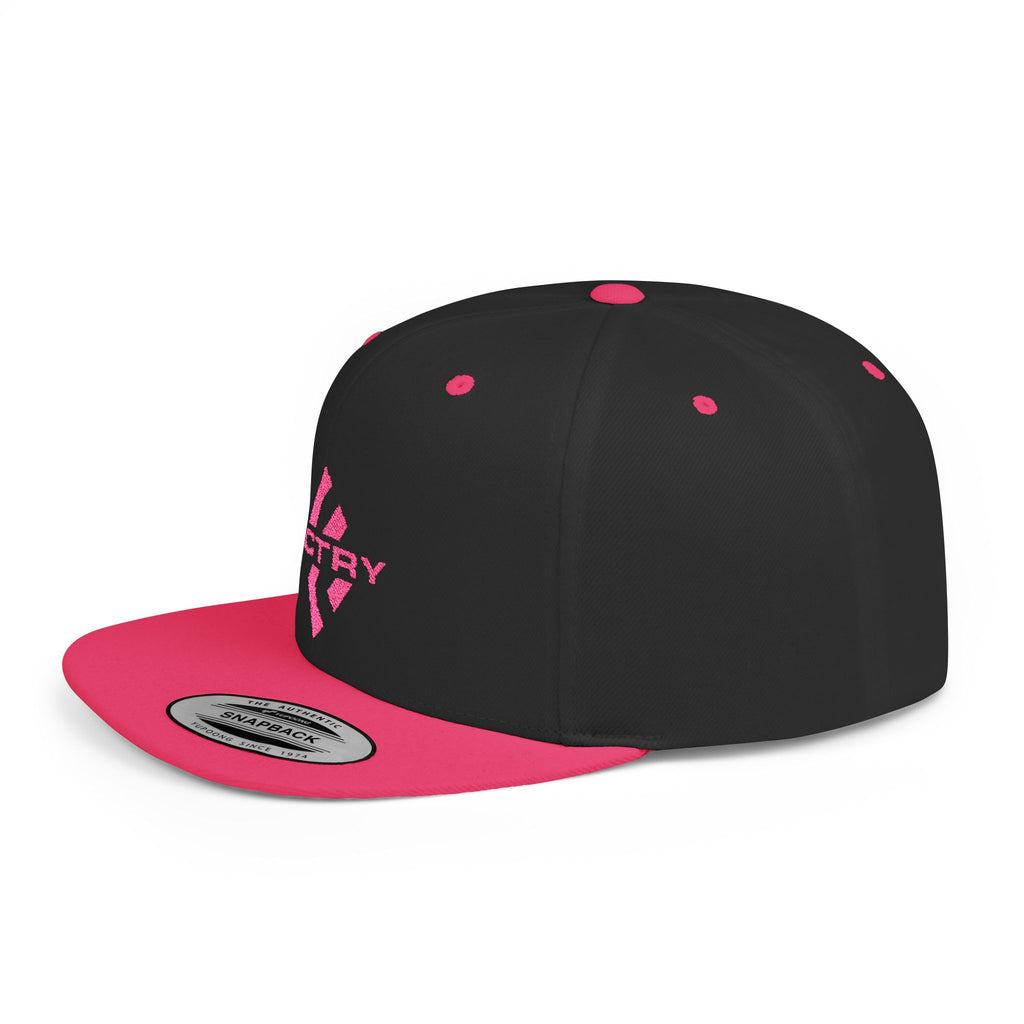 Pink FCTRY Flat Bill Snapback