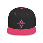 Pink FCTRY Flat Bill Snapback