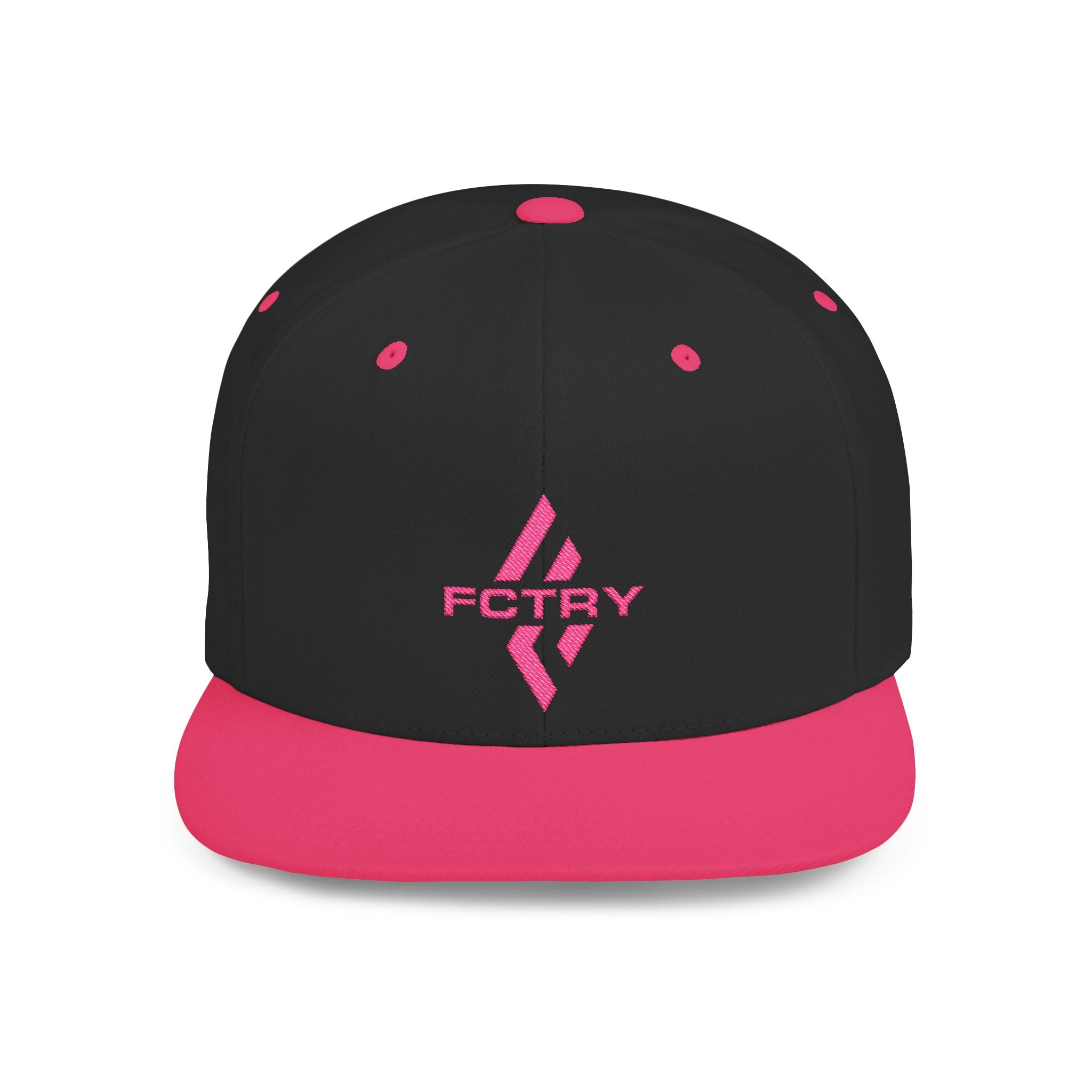 Pink FCTRY Flat Bill Snapback