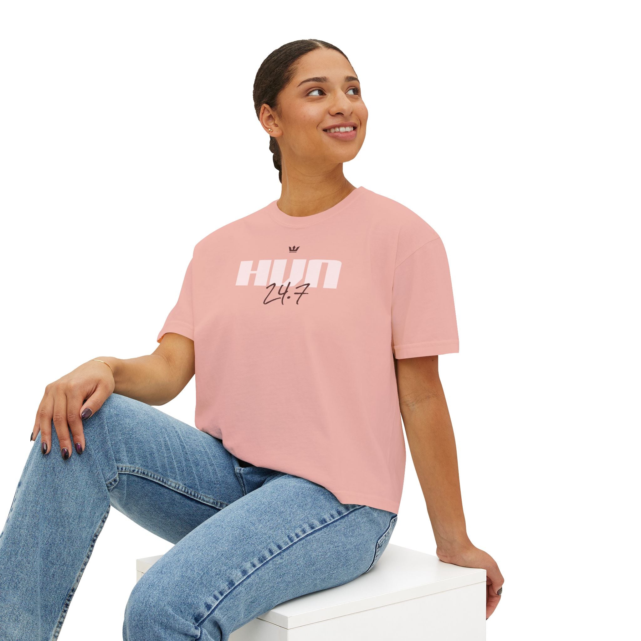 Choose Happiness Women's Boxy Tee