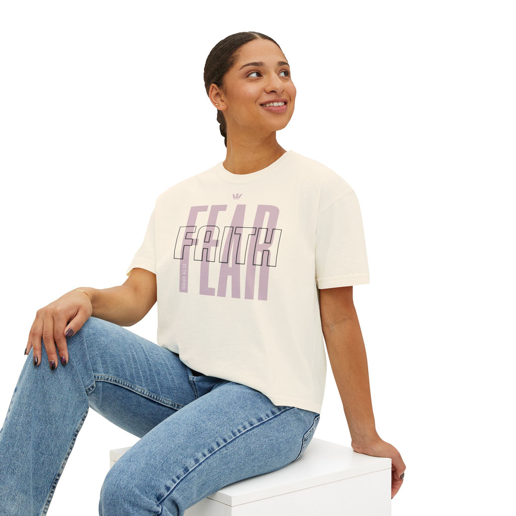Fearless Faith Women's Boxy Tee
