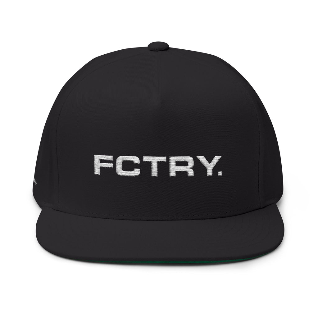 FCTRY Embroidered Flat Bill