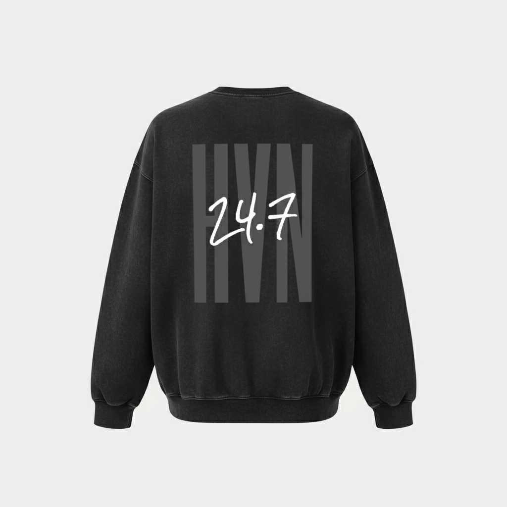 Drop Shoulder Crewneck Sweatshirt