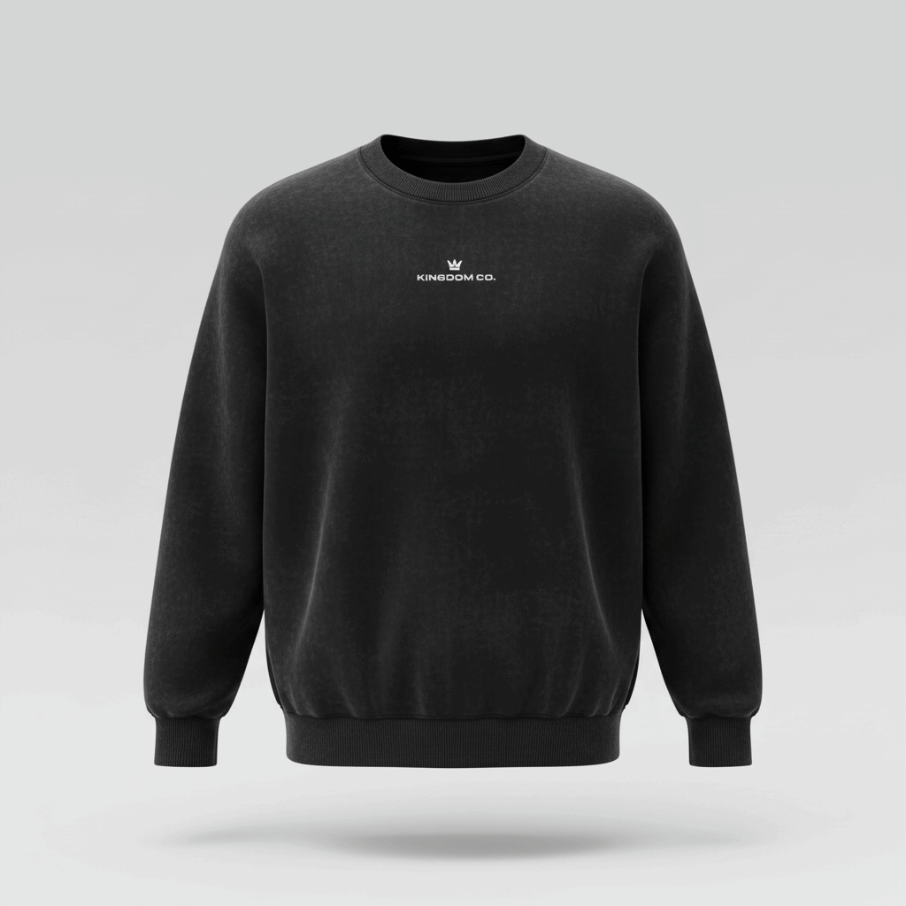 Drop Shoulder Crewneck Sweatshirt