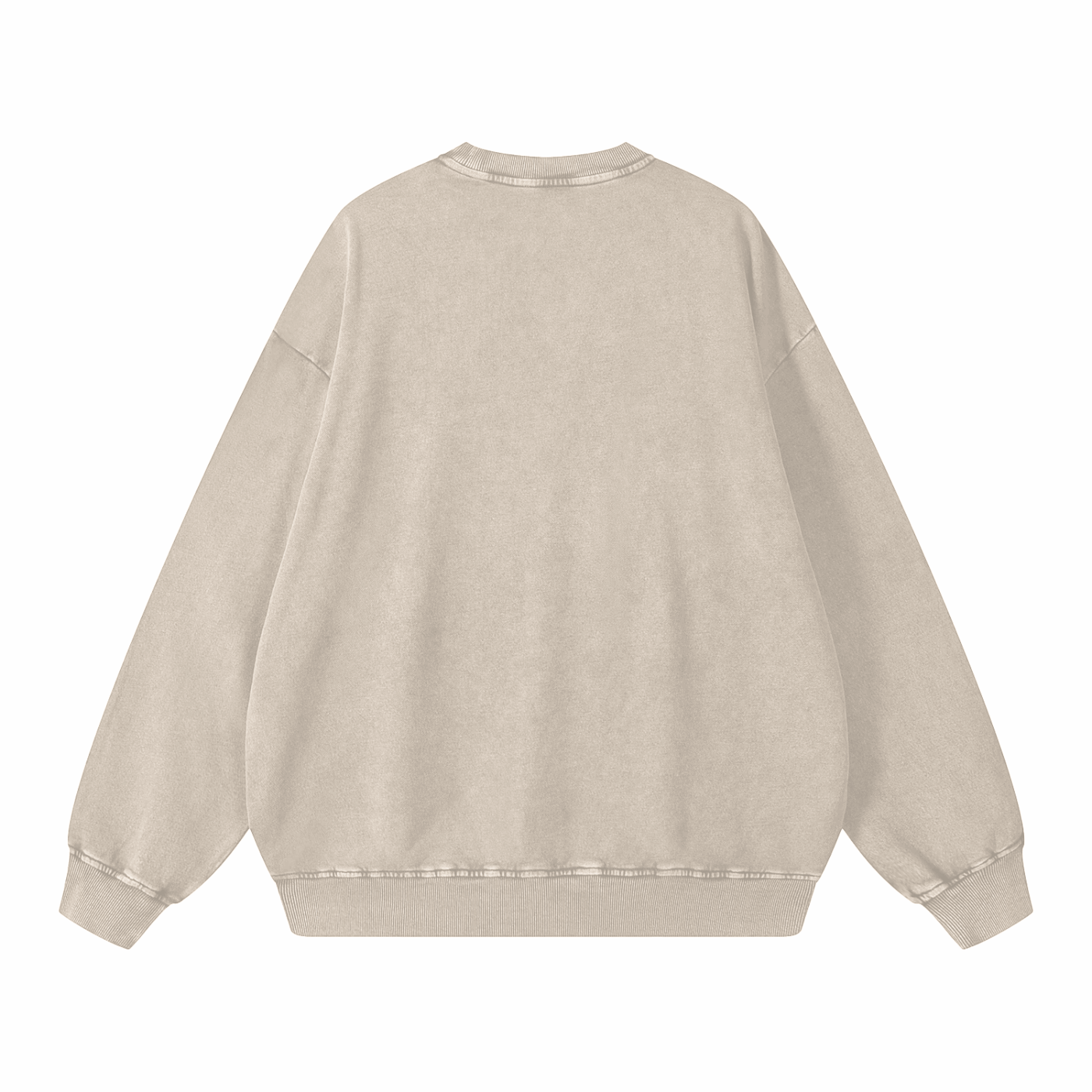 Snow Washed Oversized Sweatshirt