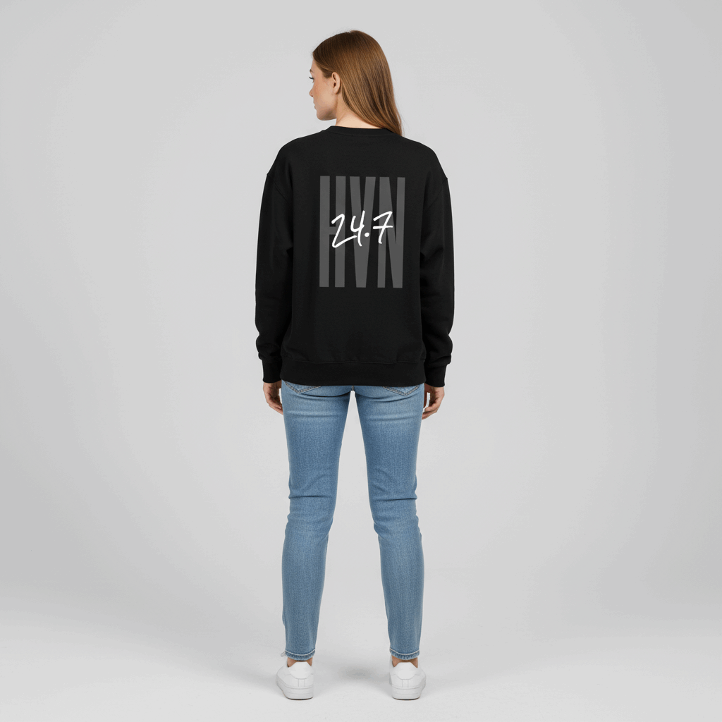 Drop Shoulder Crewneck Sweatshirt