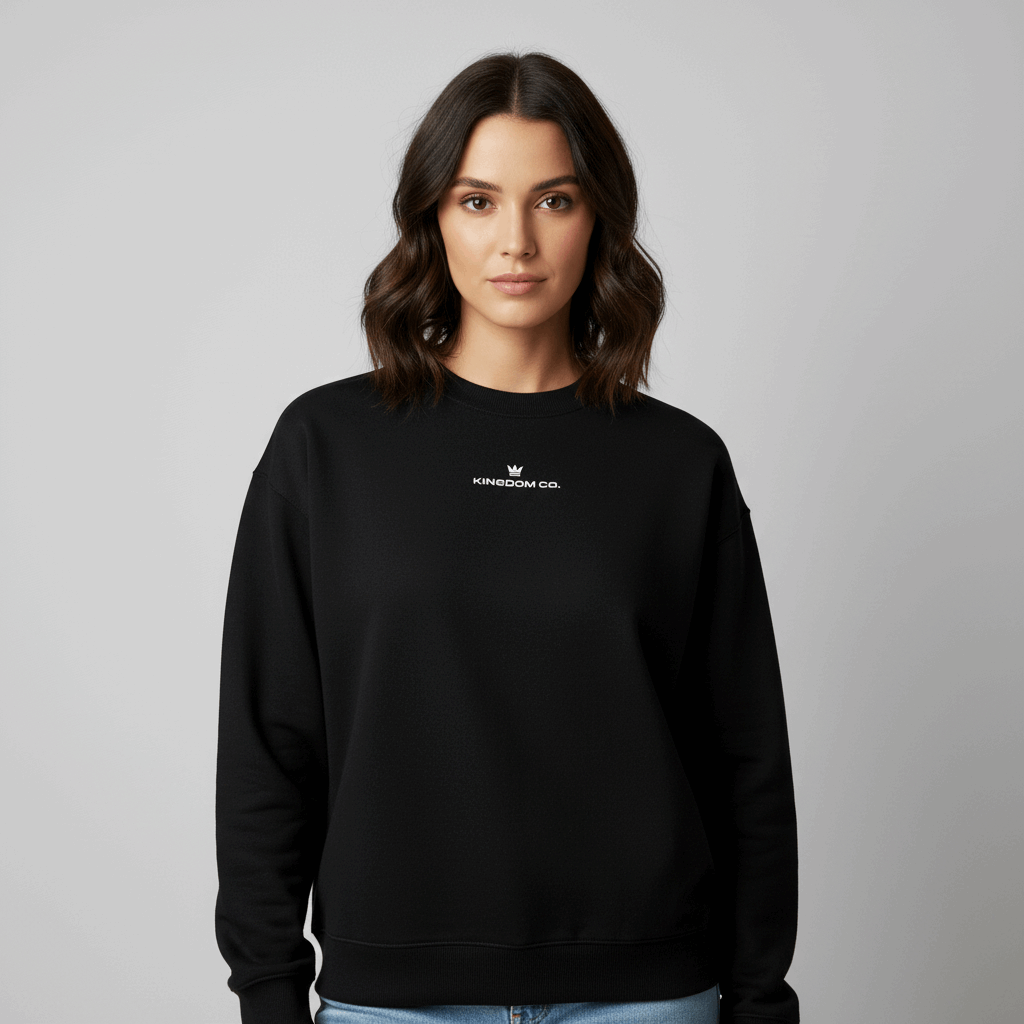 Drop Shoulder Crewneck Sweatshirt