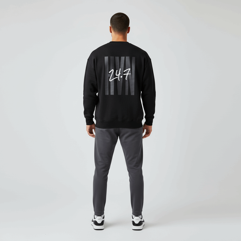 Drop Shoulder Crewneck Sweatshirt