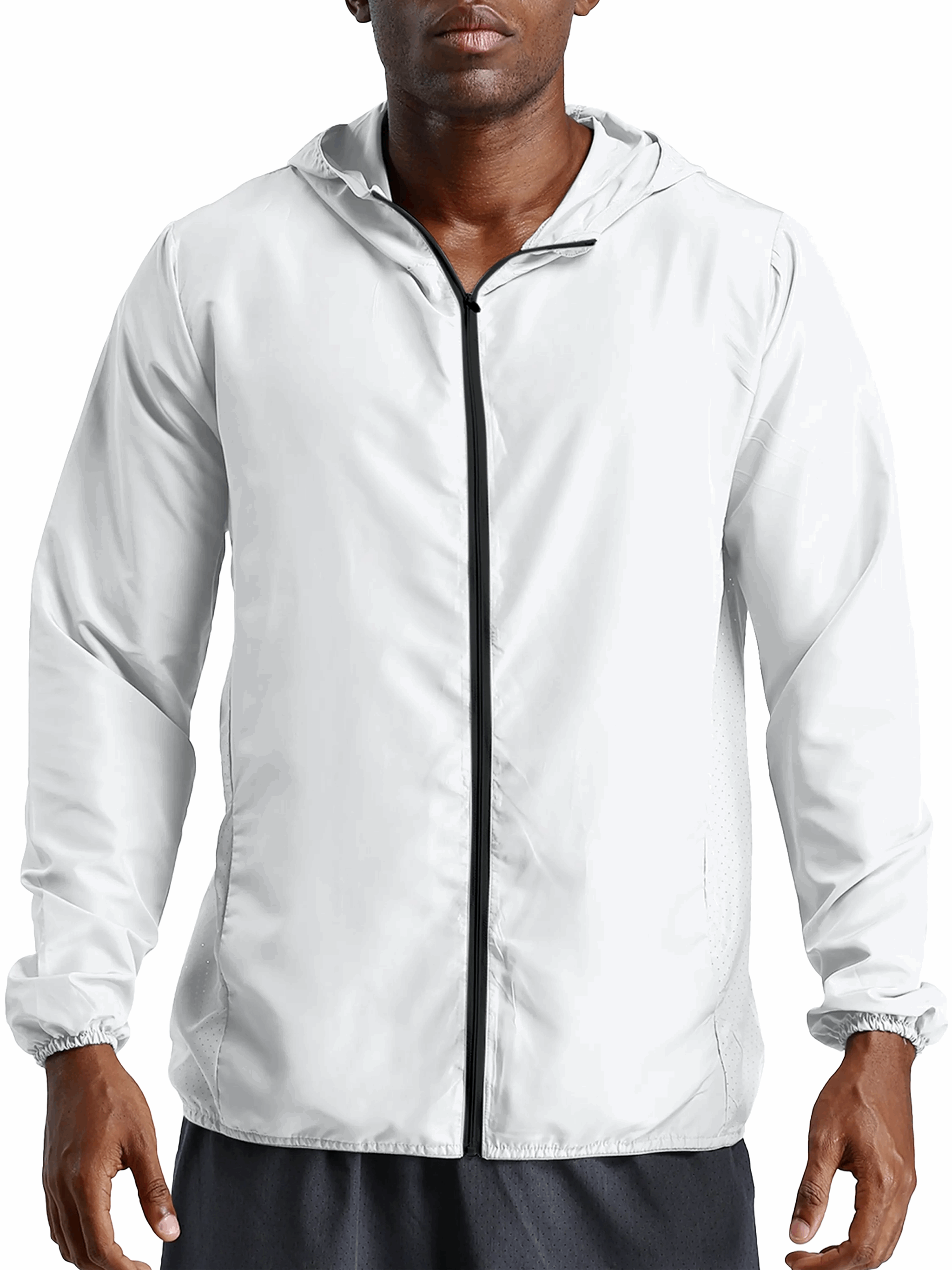 Soft Hooded Sports Jacket